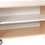 Quadro - S kast met 1 plank op wielen of plint