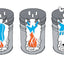 Papierbak met vlamdover Durable 3325-01 15liter zwart