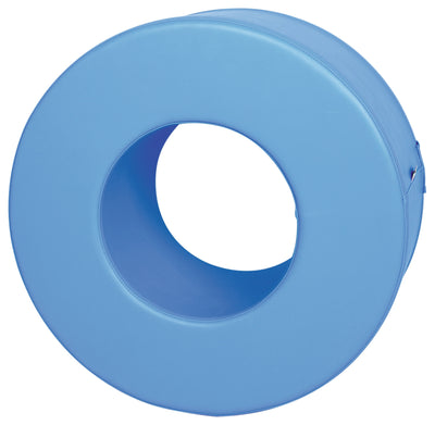Foam cirkel 60x30cm - Blauw