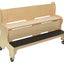 Hoogzit bank 125 cm - berken