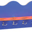 Plank voor bekers en accessoires - blauw