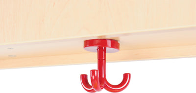 Garderobe hanger Flexi / Quadro, rood