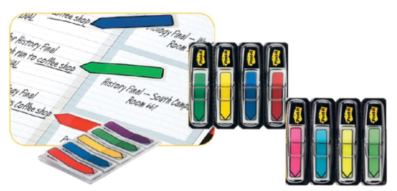 Indextabs 3M Post-it 684 pijl 11.9x43.1mm assorti