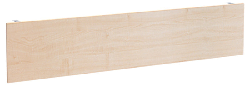 Afscherming dicht voor bureau 160/180 cm.