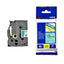 Labeltape Brother P-touch TZE-741 18mm zwart op groen