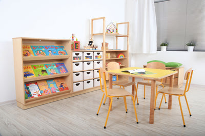 Flexi boeken expositie kast