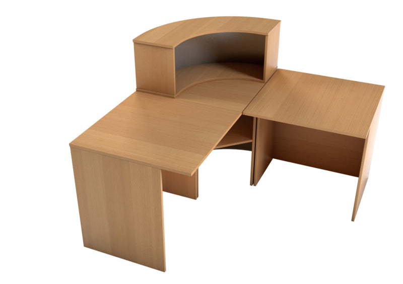 Niveau verhoger voor hoekreceptie - beuken