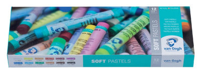 Pastelkrijt Talens Van Gogh zacht assorti 12 dlg.