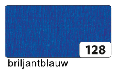 Crepepapier 250x50cm nr128 briljantblauw