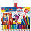 Kleurpotloden 18 stuks met puntenslijper