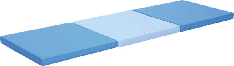 Matras 3-delig - blauw