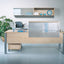 Kvadra bureau tafel 180 cm.