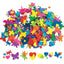 Foam Bloemen, harten en insecten 500 stuks