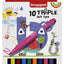 Viltstift Bruynzeel Kids driekantig - 10 stuks assorti