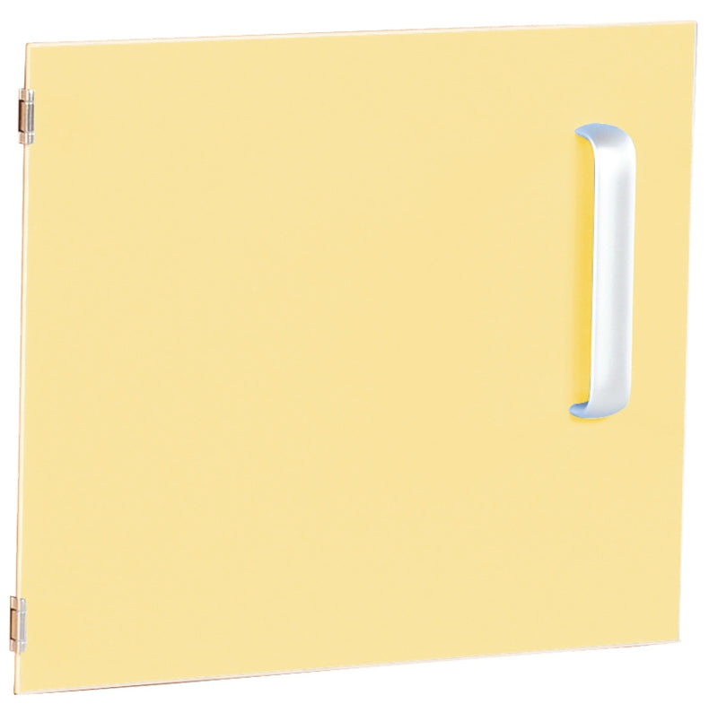 Deur voor kast S met scheidingswand links - - geel