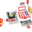 Kassa met scanner wit plastic