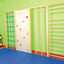 Wandrek met 2 verticale sporten